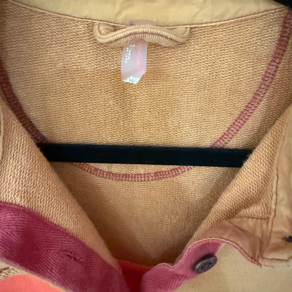 FP Movement by Free People Colorblock Pullover in Mustard, Orange, Rust - Picture 5 of 5